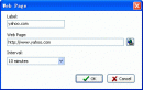 Скриншот 2 программы Web Pages Monitor 1.2