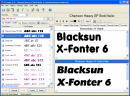 Скриншот 1 программы X-Fonter 6.4